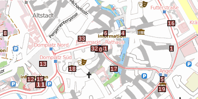 Stadtplan Römer 